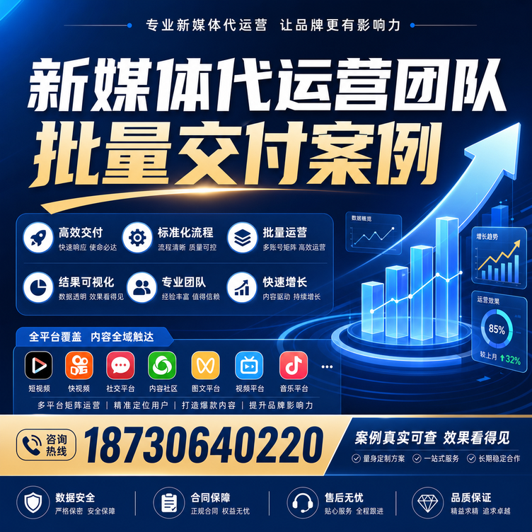 湖州代运营公司多客户账号批量高效交付案例